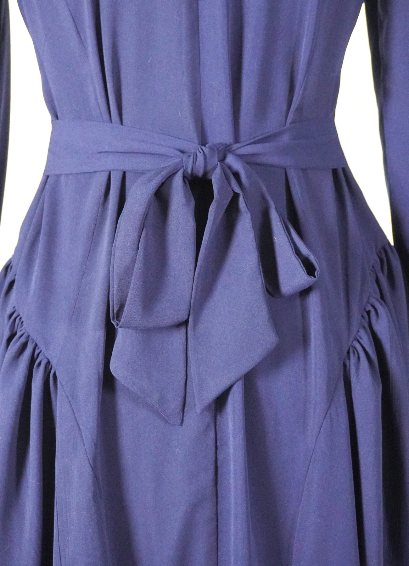 Navy Tie Dress