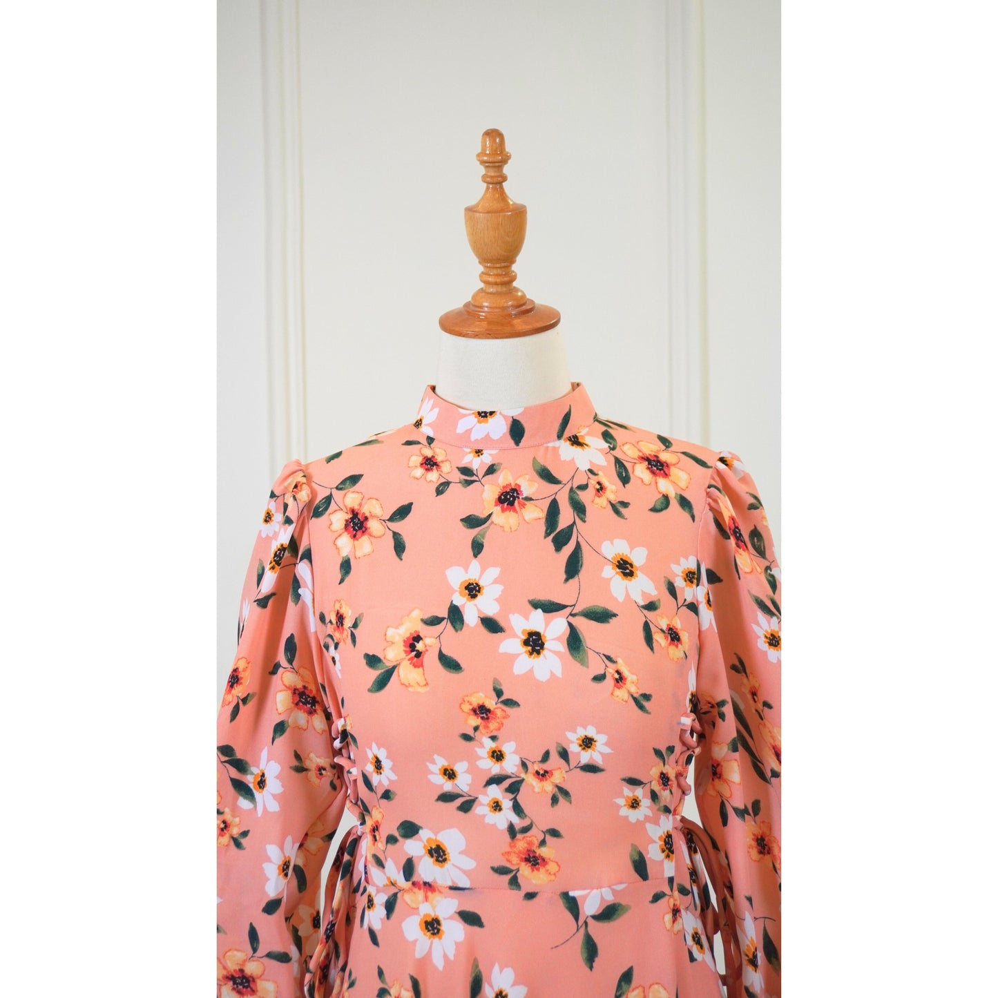Peach Regqancy maxi
