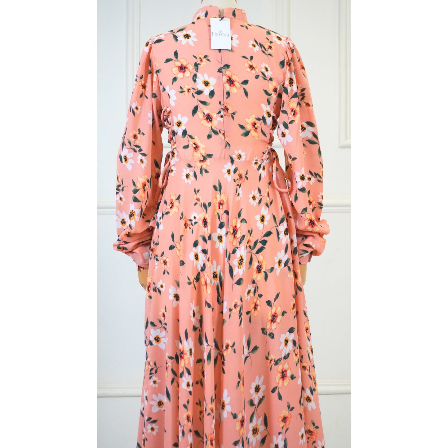 Peach Regqancy maxi