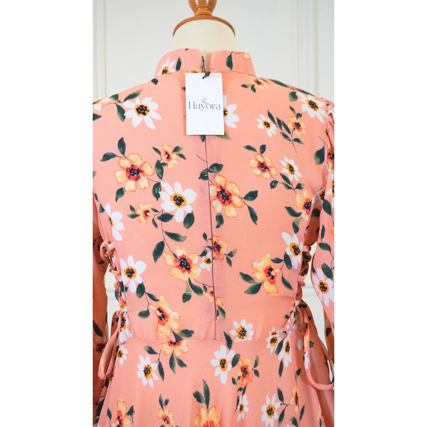 Peach Regqancy maxi